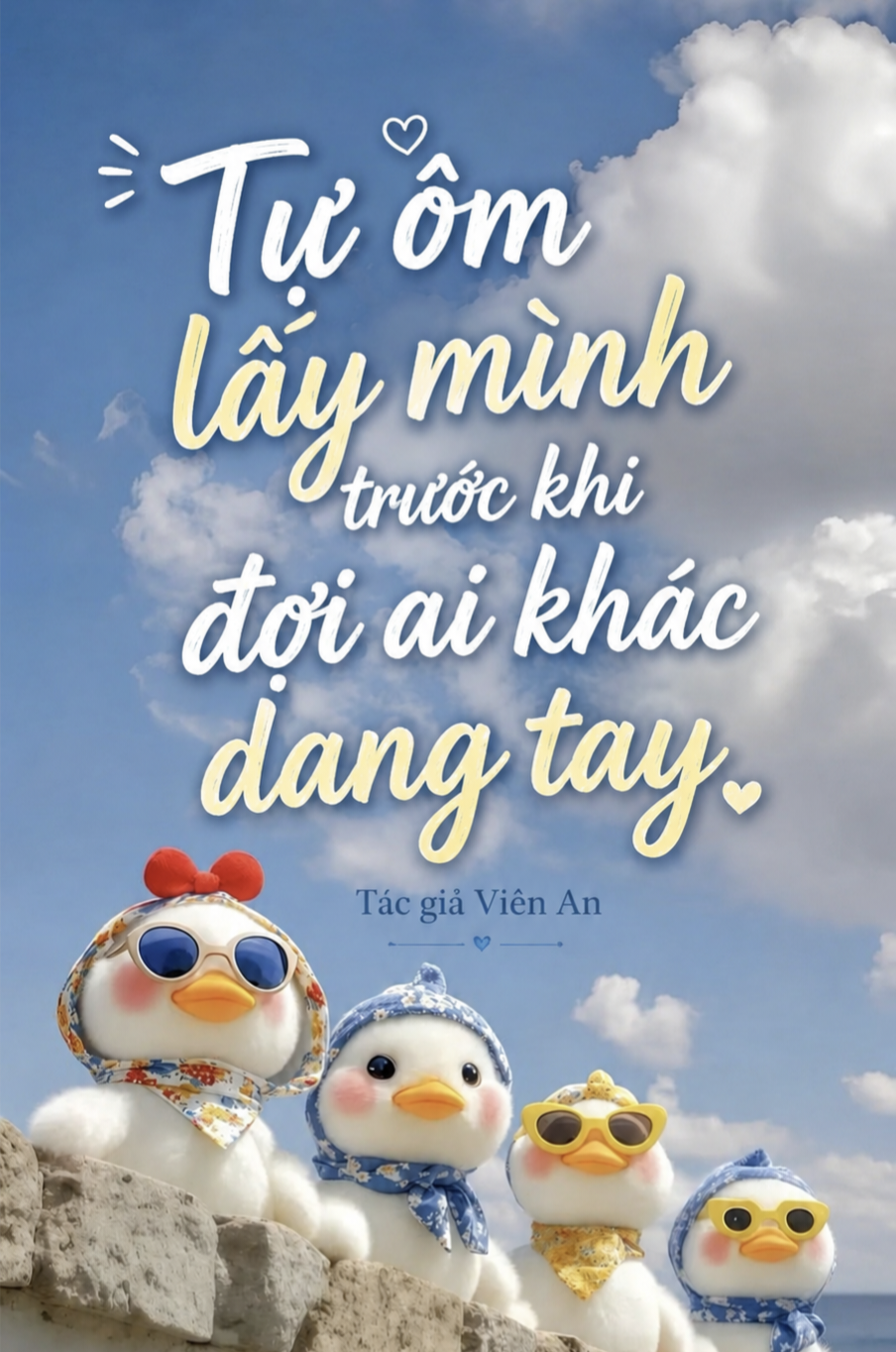 Tự Ôm Lấy Mình Trước Khi Đợi Ai Khác Dang Tay