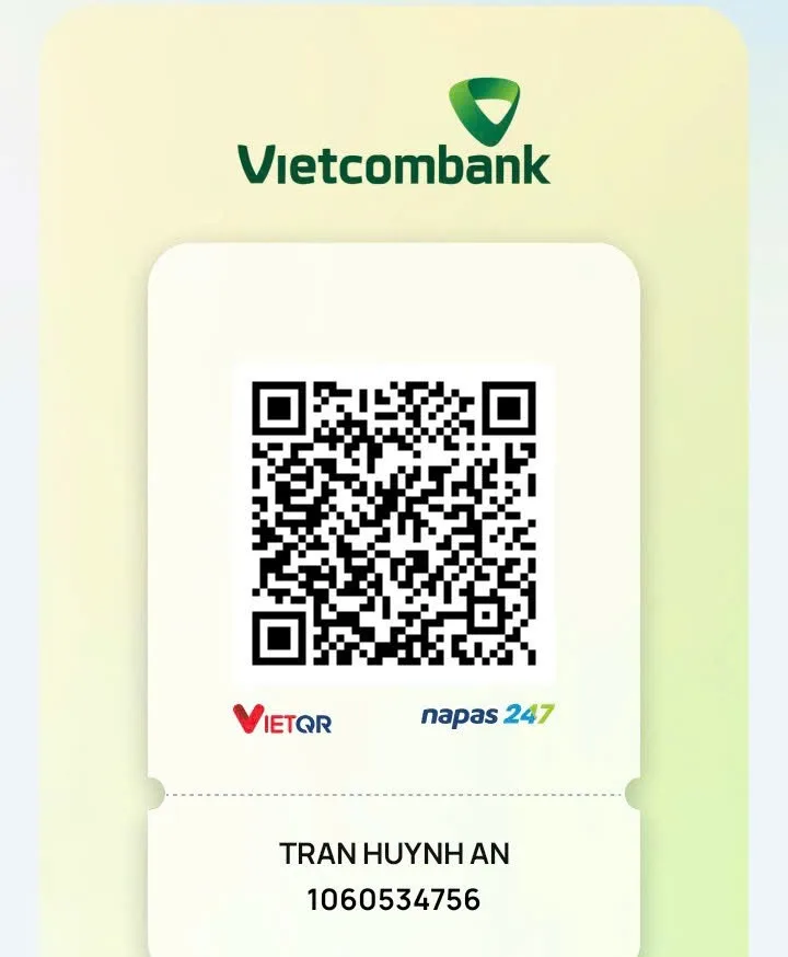 QR ủng hộ Trần An Audio