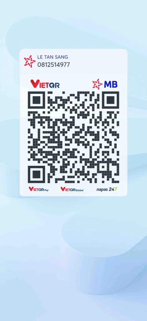 QR ủng hộ tôi ghét toán