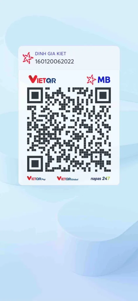 QR ủng hộ Tha Thị Ngã Đích Thống Cổ