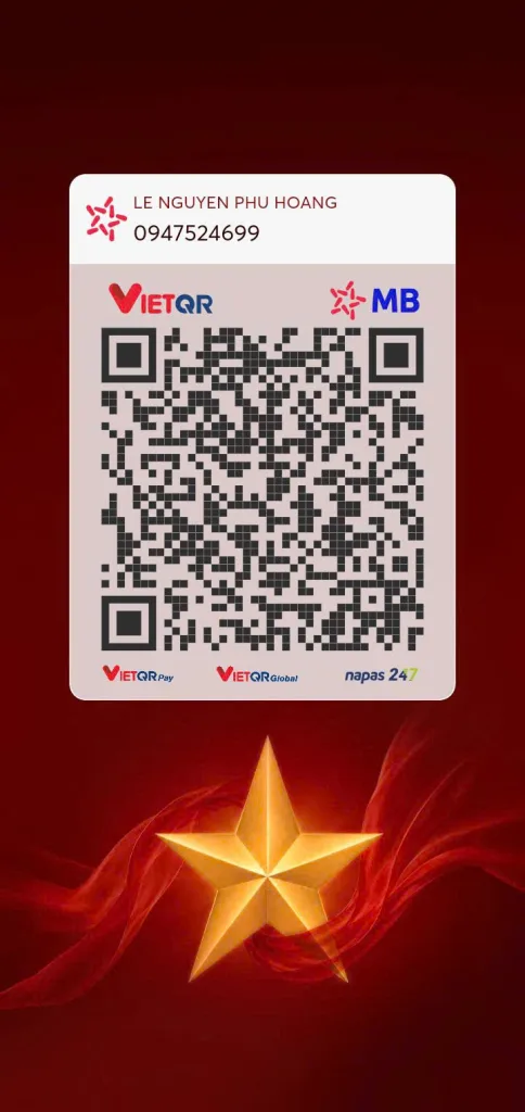QR ủng hộ P H 6 6 8 5 0 Lê Nguyễn Phú Hoàng