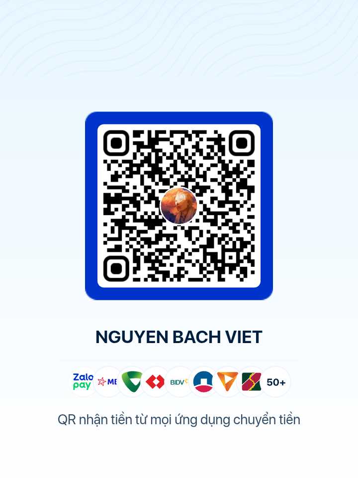 QR ủng hộ Trần Huyền Bá